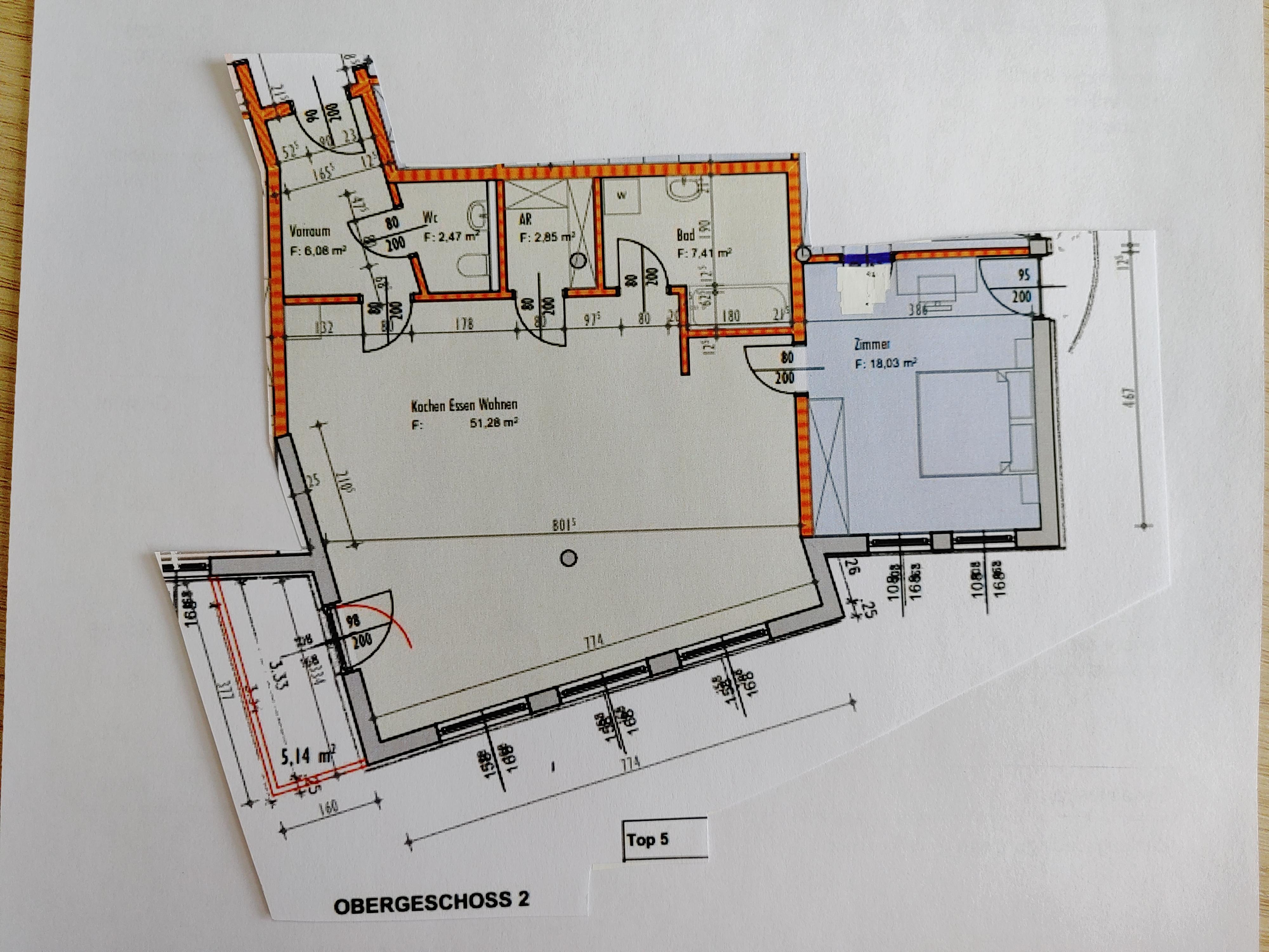 Neuwertige 3-Zimmer Wohnung 88,12 m&sup2; mit Balkon und Parkplatz in V&ouml;lkermarkt - Bild# 12