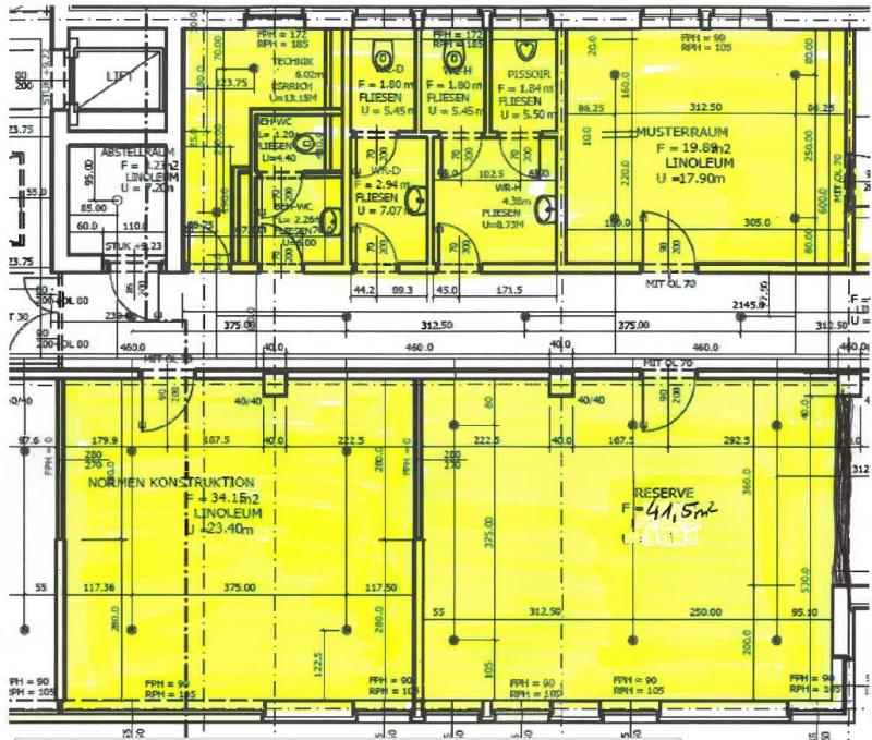 Bürofläche 117,95 m² (3 Büros) ab sofort zu vermieten - Bild# 1 