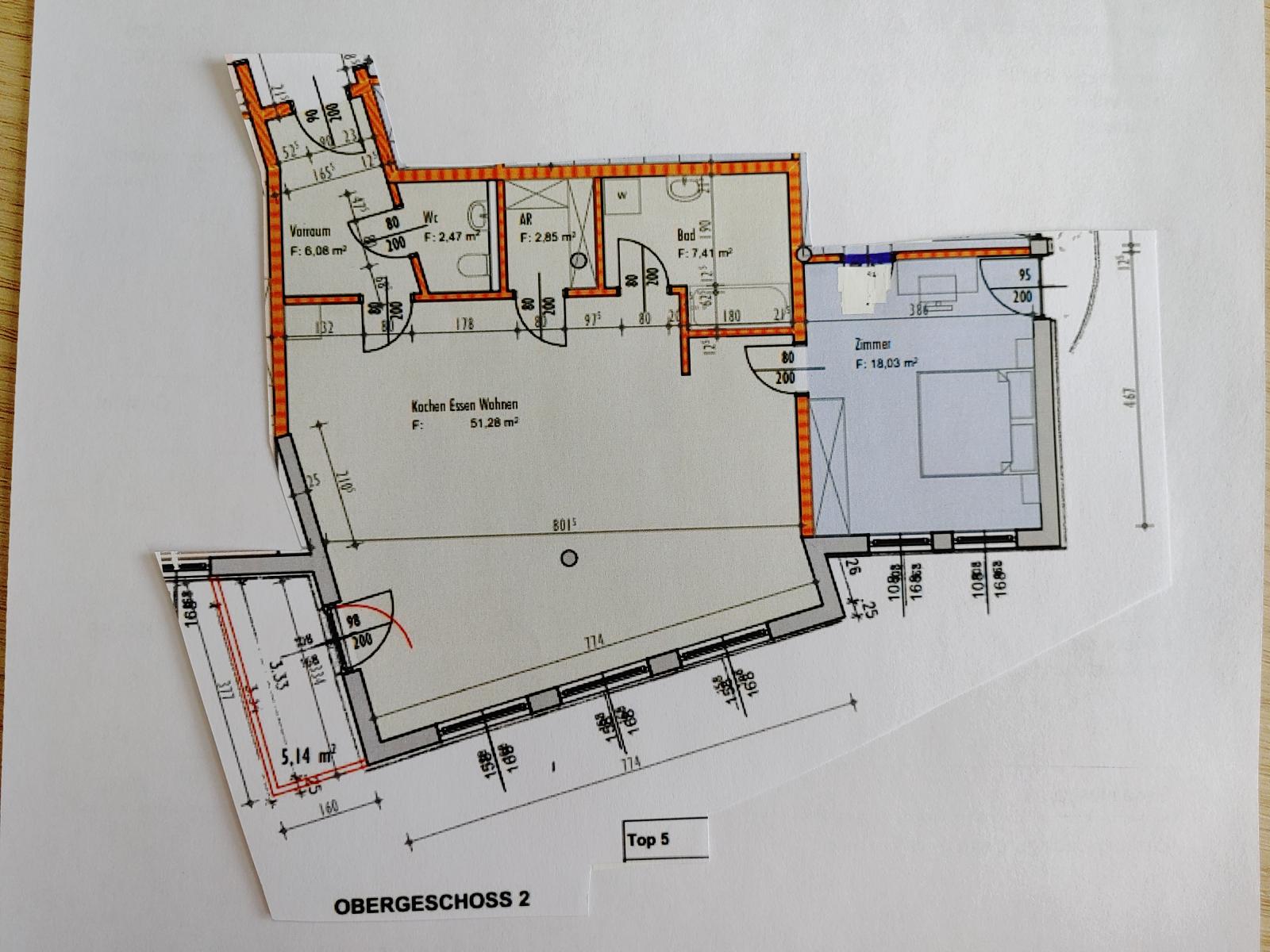 Neuwertige 3-Zimmer Wohnung mit Balkon und Parkplatz in V&ouml;lkermarkt - Bild# 8 